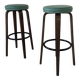 Paire de tabourets de bar, années 50