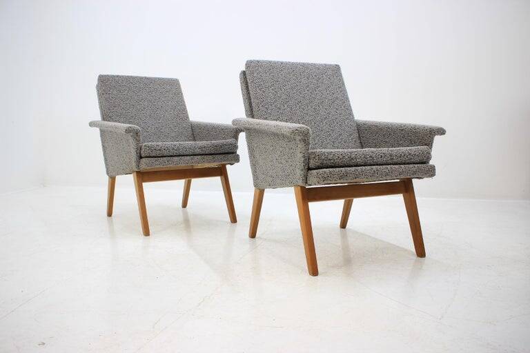 Pair of Mid-Century Chairs, Denmark, 1970s