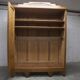 Art Deco oak sculpted wardrobe - Flemish workshop circa 1930