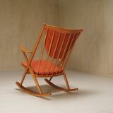Rocking chair by Frank Reenskaug for Bramin, 1958