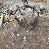 Old chandelier