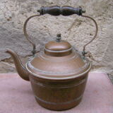 Vintage copper teapot
