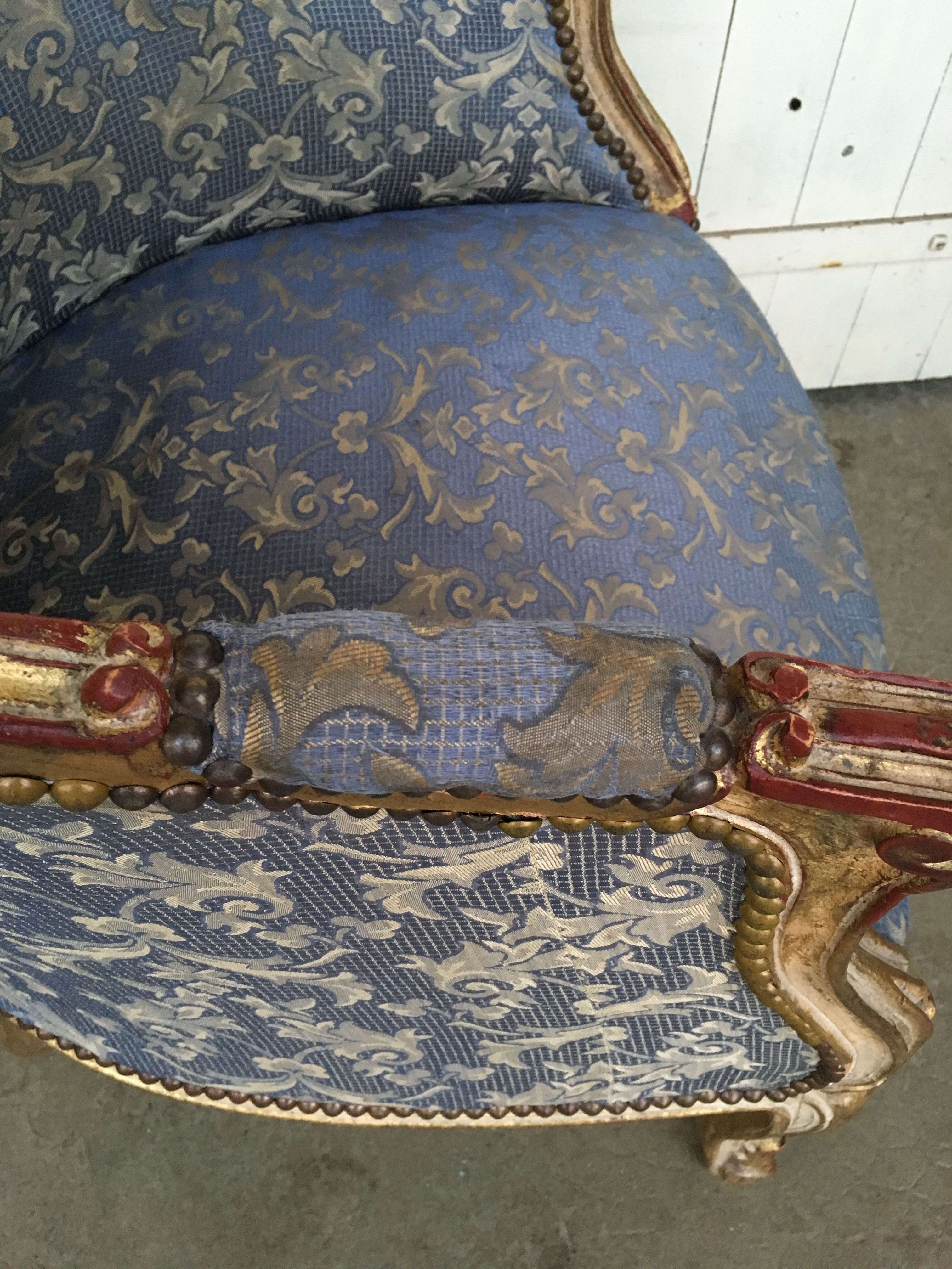 Fauteuil bergère