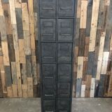 Industrial wine rack storage unit metal drawers column