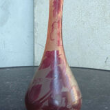 Soliflore Legras vase decorated with vine leaves