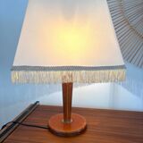 Vintage fringed lamp