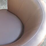 Rotating living room design armchair