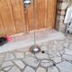 Lampadaire eyeball vintage