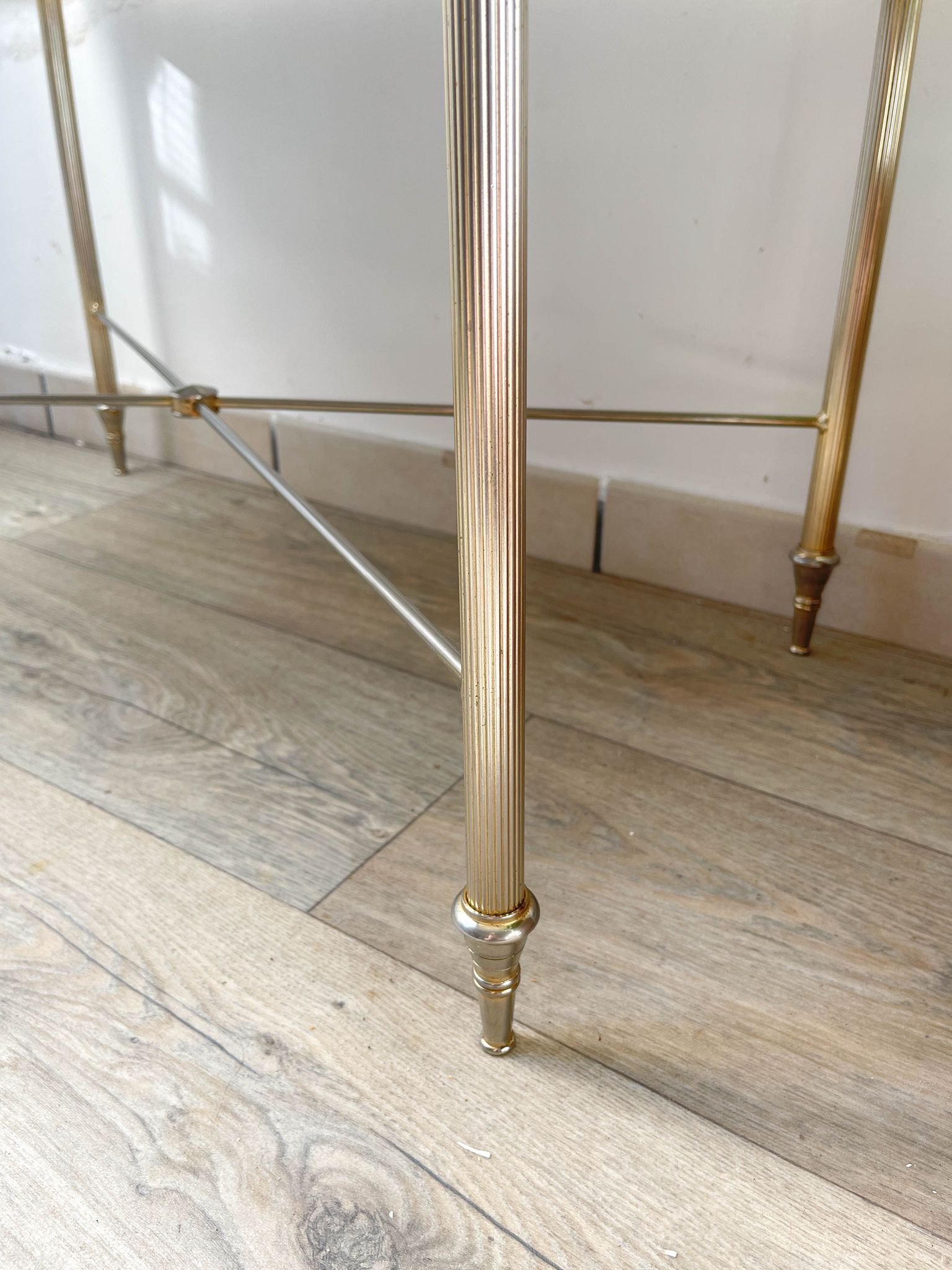 Table basse en marbre et bronze style Néoclassique