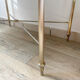 Marble and bronze coffee table Neoclassical style