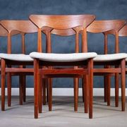 Chaises de Salle à Manger Vintage en Teck de Slagelse Møbelfabrik, Danemark, 1960s, Set de 6