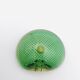Miniature Vide-Poche Murano Sommerso Bullicante Green Pink Labelled 60s
