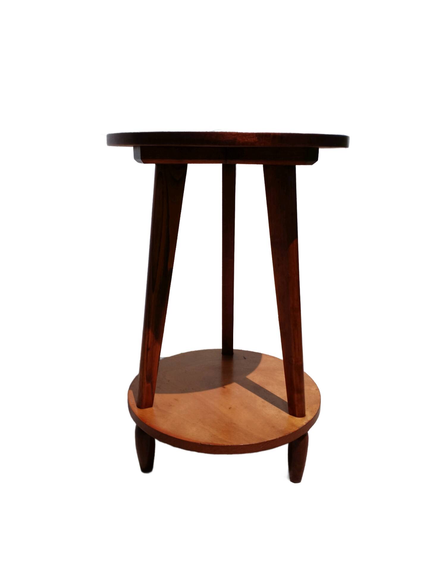 Petite Table Bar D’appoint Vintage - 54 Cm De Haut, Super Look Rétro