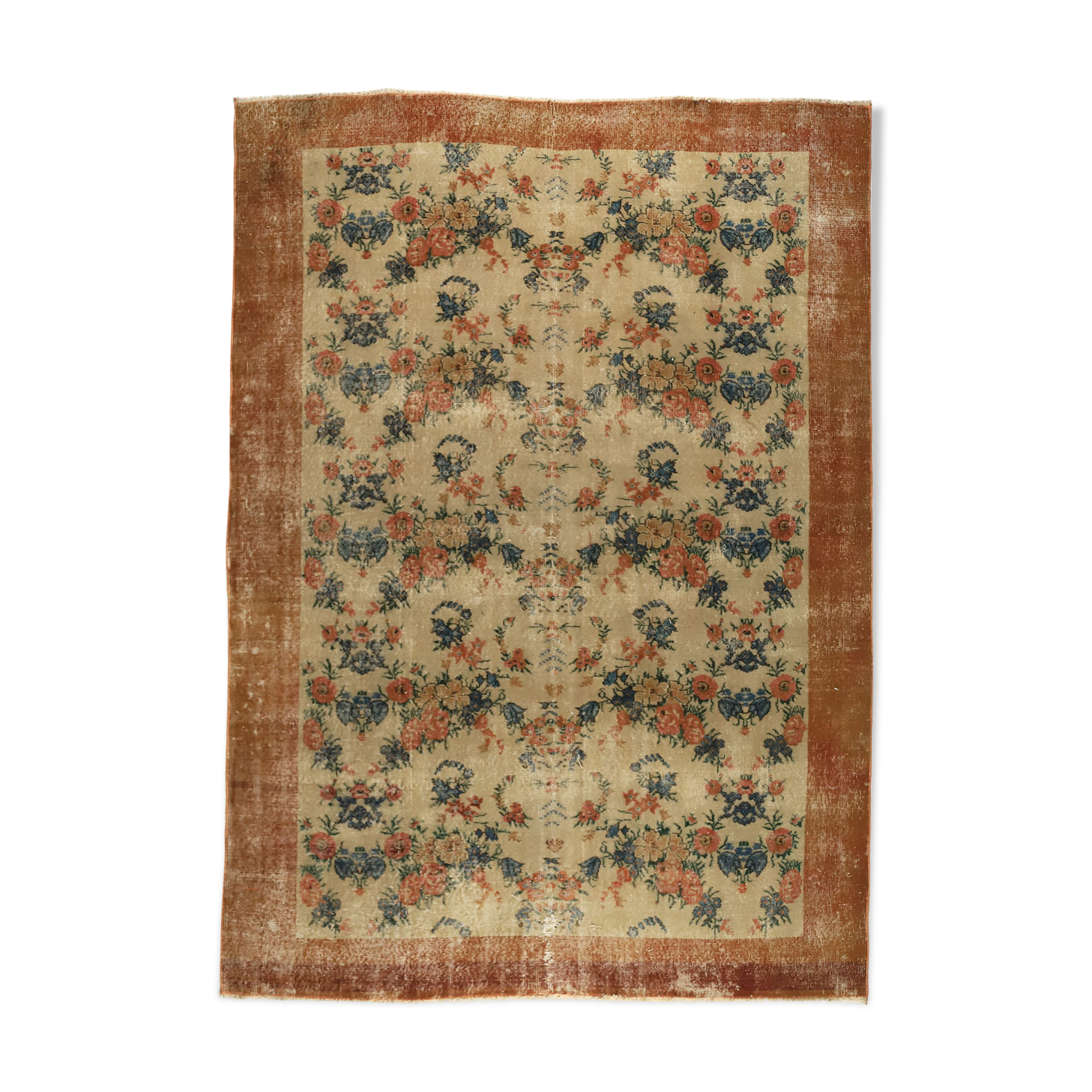 Anatolian handmade rug 275 cmx 200 cm