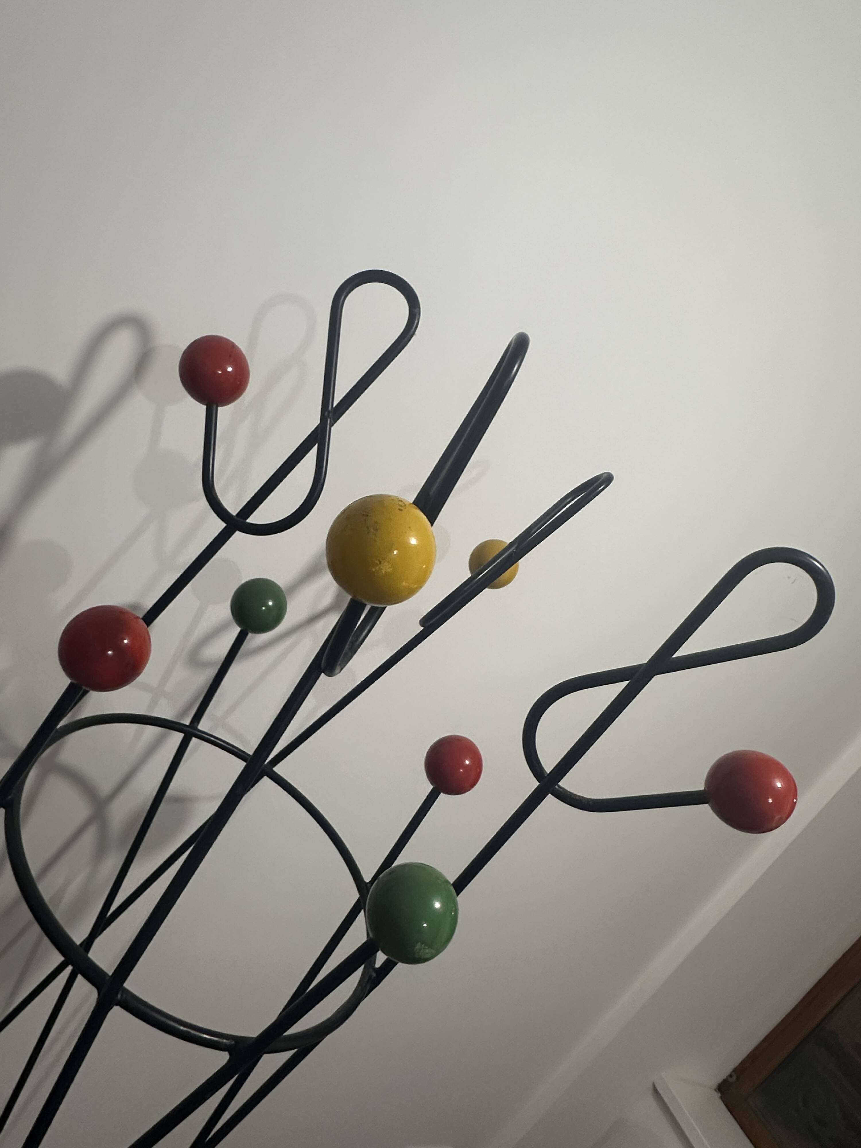 Coat rack "G clef" Roger Feraud