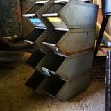 Set of 8 industrial lockers