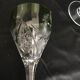 Roemer wine glasses in crystal