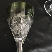 Lot de 5 verres à vin Roemer en cristal