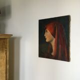 Portrait painting Saint Fabiola