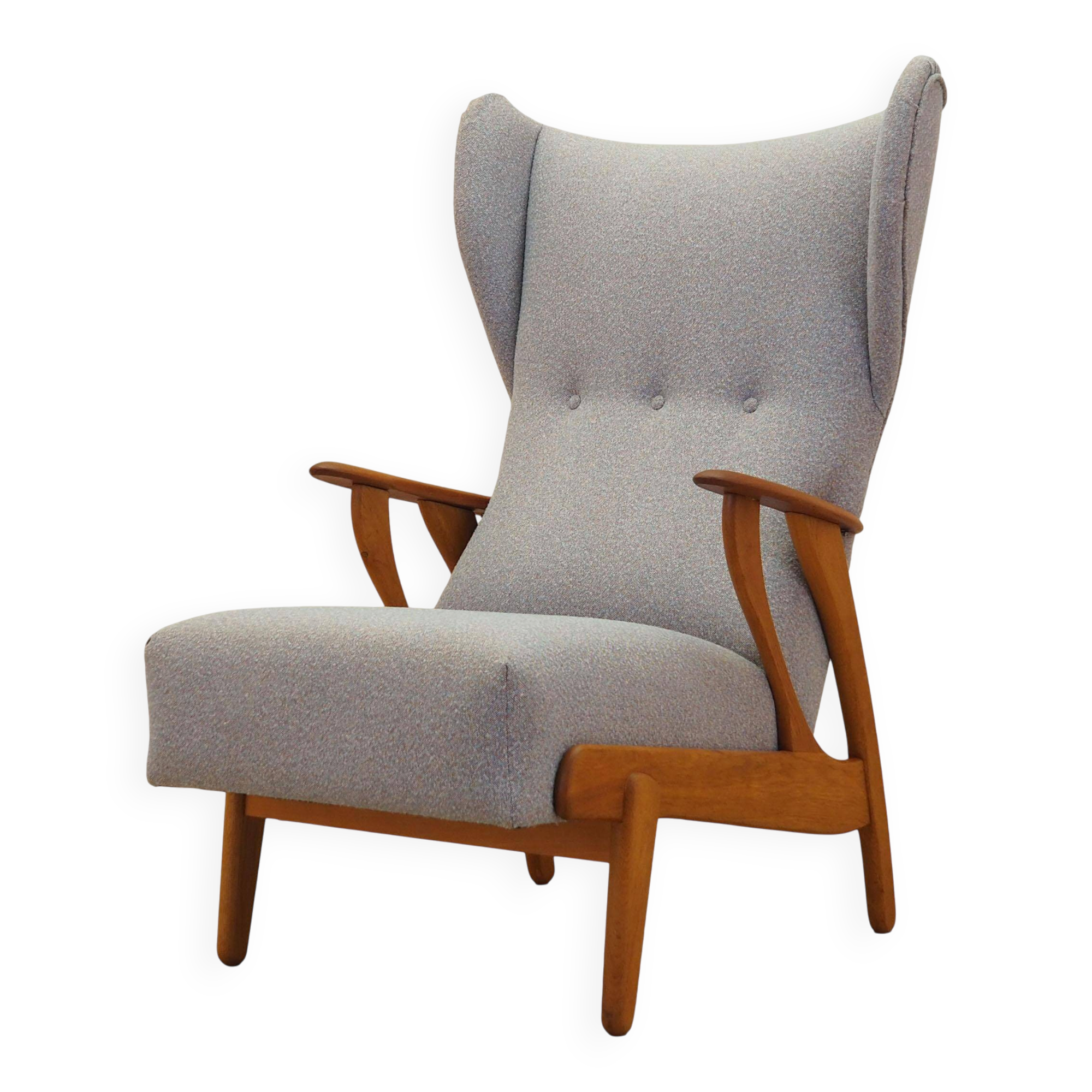 Fauteuil, design danois, années 1970, fabriqué au Danemark