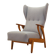 Fauteuil, design danois, années 1970, fabriqué au Danemark