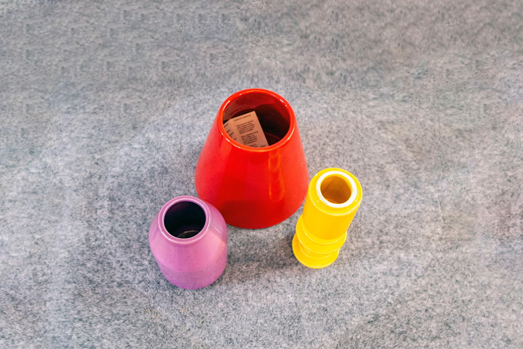 Ceramic vase model totem by giovanni schiano for moga italia year 2007