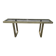 Large brass and glass console by Roméo Rega Italy circa 1970 - L