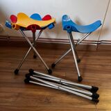 Set of 4 LALLEMAND stools