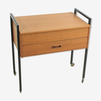 60s sewing trolley / table