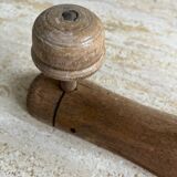 Old wooden coat rack from the 50s