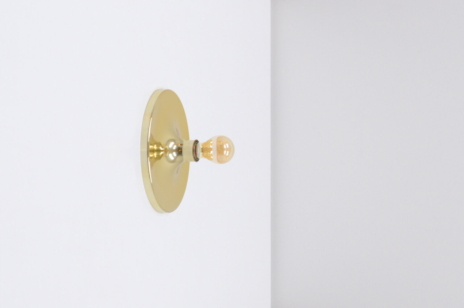 Flushmount disc wall lamp from Cosack leuchten, Germany 70s