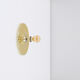 Flushmount disc wall lamp from Cosack leuchten, Germany 70s