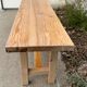 Banc de ferme bois massif