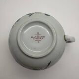 Tasse et sous tasse, Haviland, model Sin Hai, Limoges, France