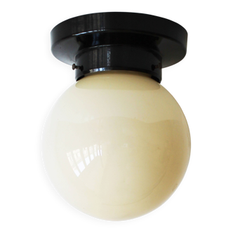 Original 1930s Functionalist Bakelite Lamp – Ceiling or Wall Light