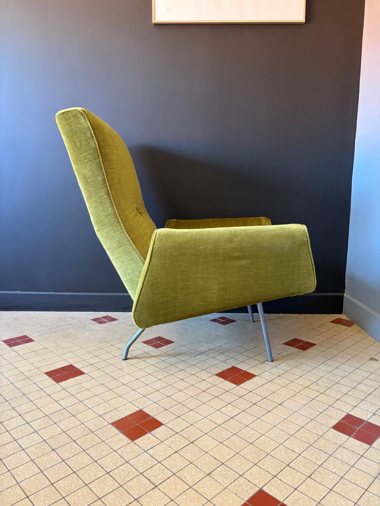 2 vintage chairs by Louis Paollozzi for Zol