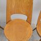 Series of 4 Baumann bistro chairs model Mondor 1950 vintage