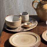 Set of 12 Niderville stoneware dessert plates