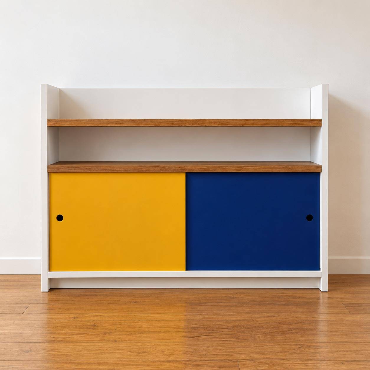 Vintage bookshelf from the 1960s.