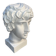 Buste en plâtre d'Antinous - Réplique de l'Antinous de Farnèse