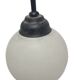 Vintage Communist Pendant Lamp, Poland, 1970s