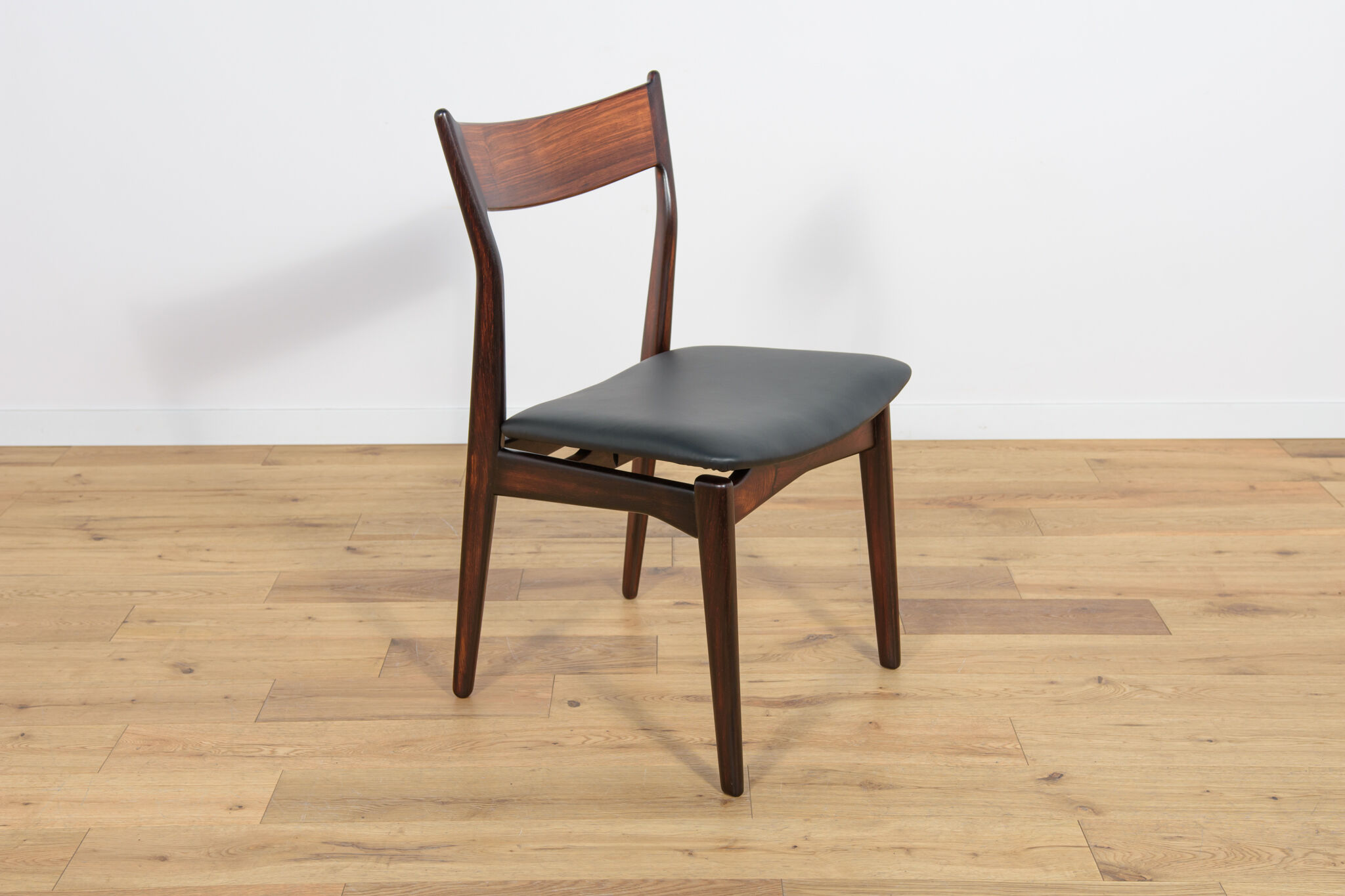 Mid Century Rosewood Dining Chairs by  H. P. Hansen for Randers Møbelfabrik, 1960s, Set of 4