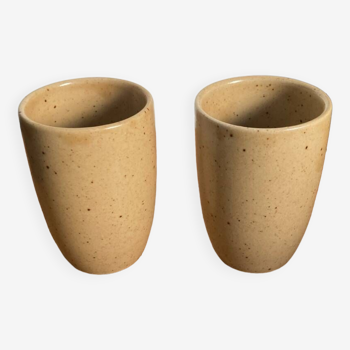 Pair of Digoin cups
