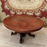 Dining room table with mahogany system, restoration period circa 1830 (4m)