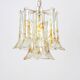 Murano glass chandelier designed by Carlo Nason for Mazzega, 1970s.