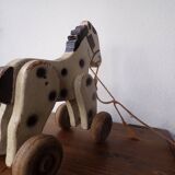 Wooden horse toy
