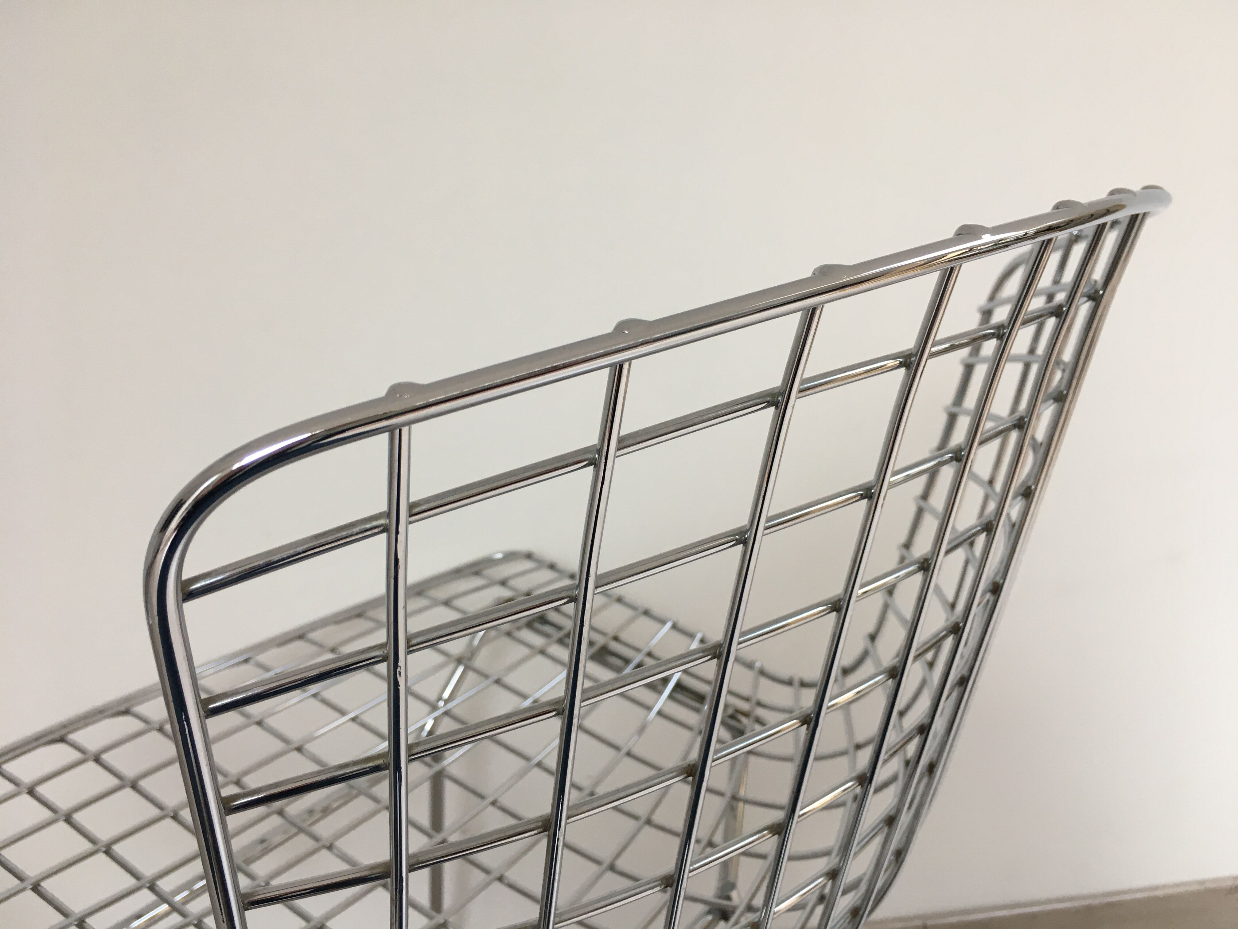 Set of chairs wire Harry Bertoia editions Knoll original 70s