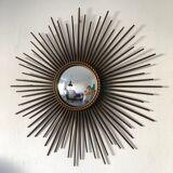 Sun mirror witch's eye Chaty 71cm vintage 1960