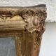 Old style mirror Restoration in gilded stucco wood, 80 x 59 cm