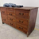 Commercial workbench with 9 drawers